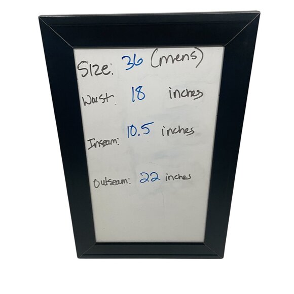 Volcom Vmonty Chino Shorts Mens Size 36 Gray Pockets Casual Beach Vacation - Picture 6 of 7